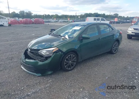 2014 Toyota Corolla Le from USA, damaged, VIN 2T1BURHE2EC042488
